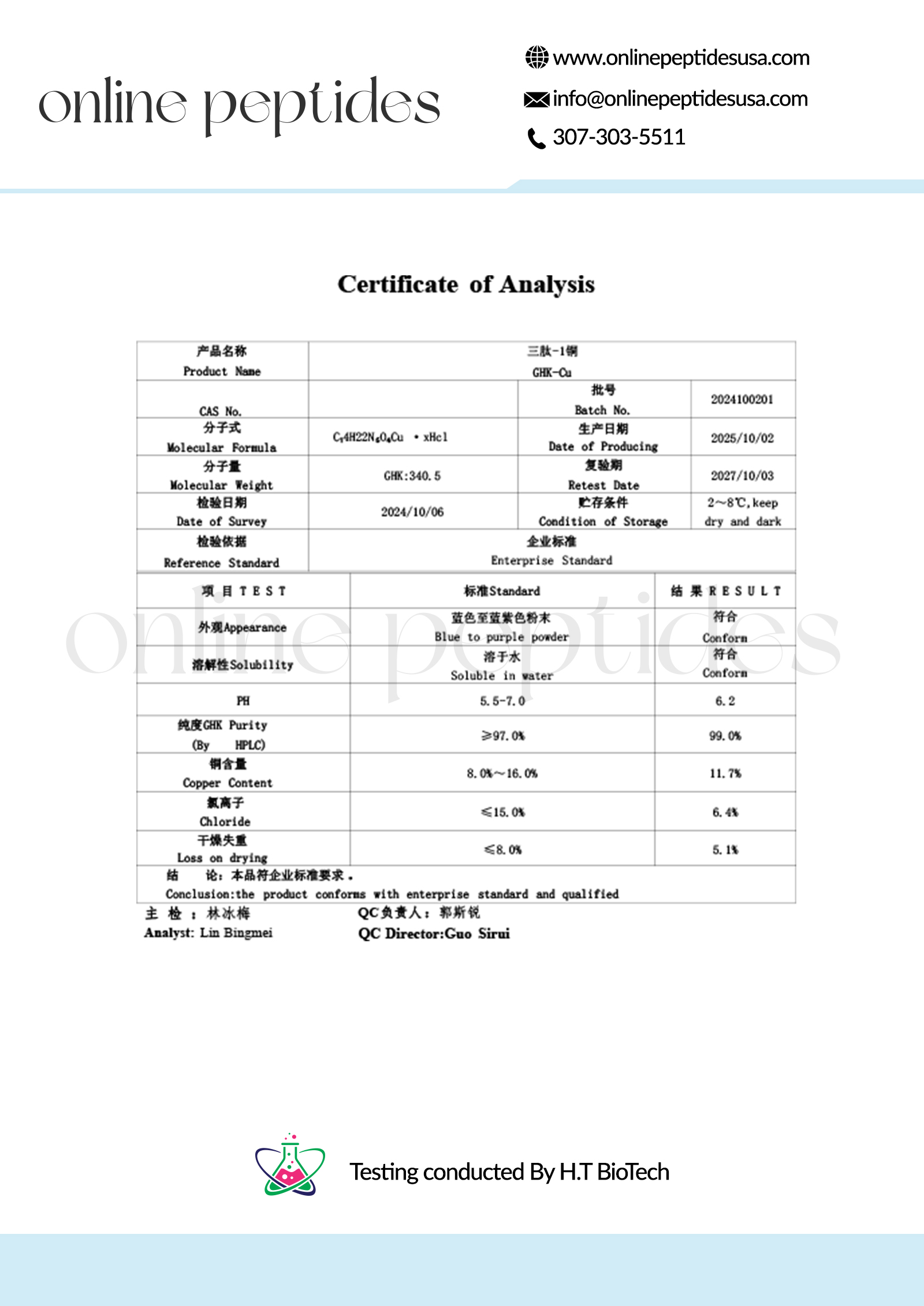 Online Peptides USA